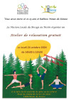 Atelier de relaxation gratuit 