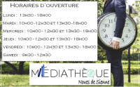 Médiathèque : les horaires de la rentrée