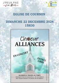 "Choeur Alliance" : le concert de Noël