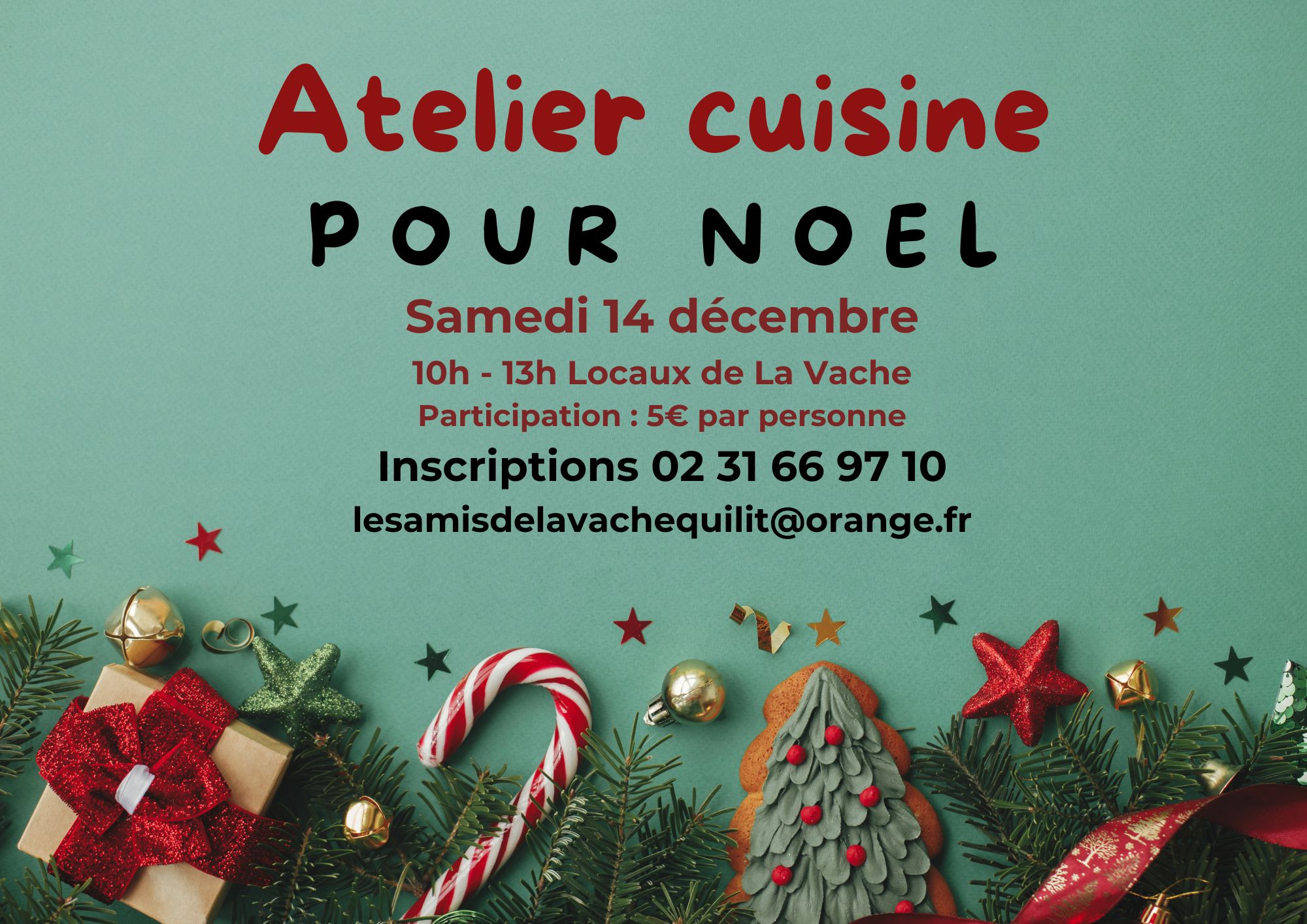 atelier cuisine noel